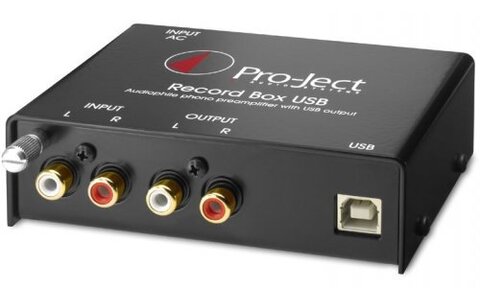 Pro-Ject Record Box USB Przedwzmacniacz Gramofonowy