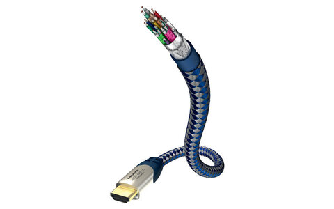 Inakustik Premium Blue Kabel HDMI 0.75m