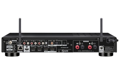 Amplituner Stereo Pioneer SX-S30DAB Czarny Tył Sklep audio