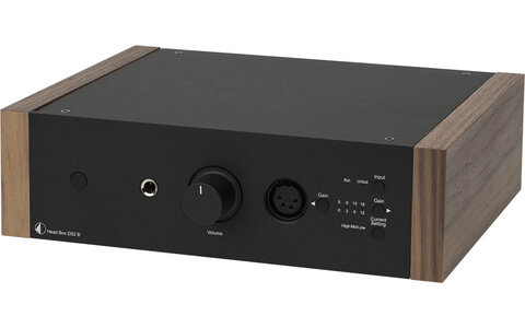 Pro-Ject Head Box DS2 B WOOD Wzmacniacz Słuchawkowy