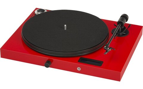 Pro-Ject Juke Box E OM5E Czerwony Gramofon All-in-One z Bluetooth