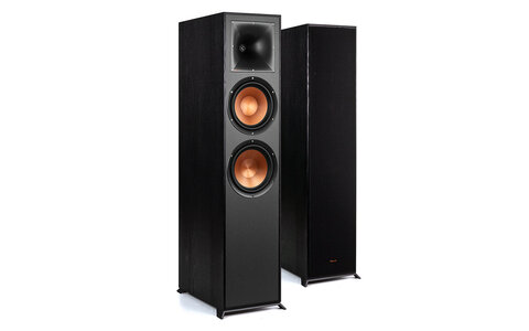 Klipsch R-820F Czarna Para Kolumn Podłogowych