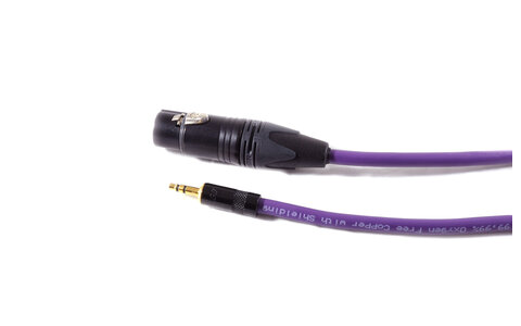 Melodika MDMJX80 Kabel audio wtyk mini jack 3,5mm  - gniazdo XLR 3pin 8,0m 
