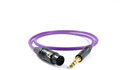 Melodika MDJXS05 Kabel Stereo Wtyk jack 6,3mm - Gniazdo XLR 0,5m 