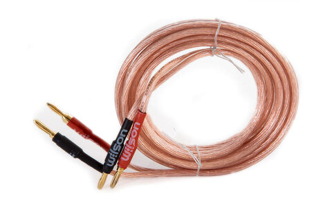 Przewód Kabel Głośnikowy 2x3m (4mm) z Wtykami Bananowymi Wilson SPK Cable 4.0mm