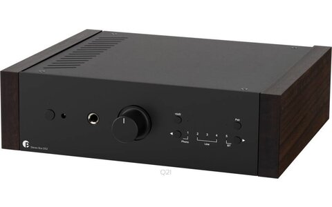 Pro-Ject Stereo Box DS2 Wood Czarny-Eucaliptus Wzmacniacz Stereofoniczny