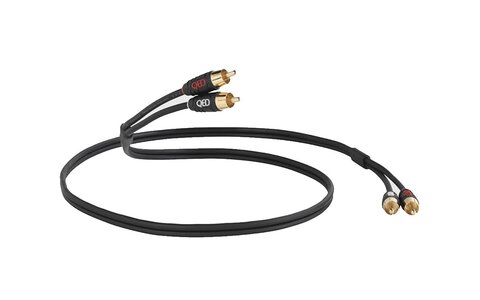 QED QE5036 Przewód Stereo 2xRCA - 2xRCA  5.0m