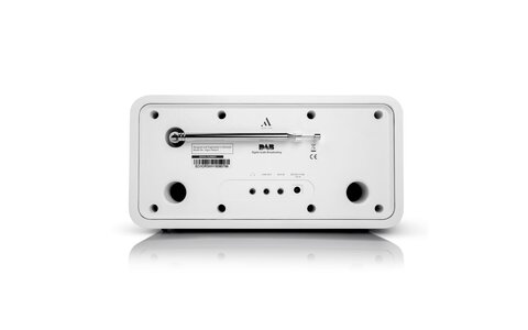 Argon Audio Radio 3 Biała Stacja Muzyczna z DAB+/FM i Bluetooth tył