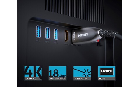 Kabel HDMI Optyczny 20m Sonero XAOC210-200 Sklep Poznań