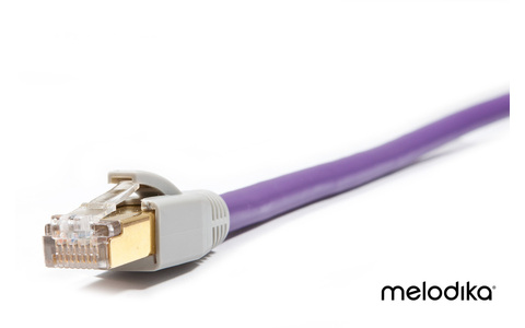 Kabel Ethernet (skrętka) F/UTP RJ45 Cat. 6e 0,75m Melodika MDLAN075 Sklep Poznań