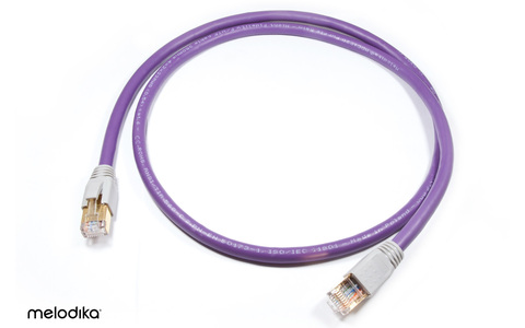 Kabel Ethernet (skrętka) F/UTP RJ45 Cat. 6e 2,5m Melodika MDLAN25 Sklep Poznań