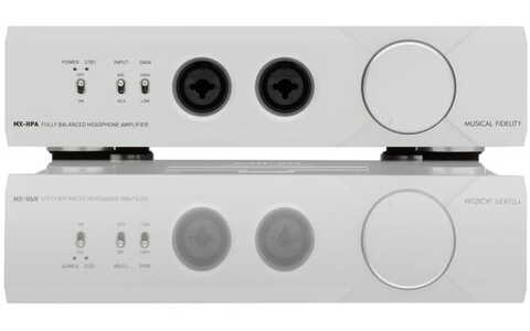 Musical Fidelity MX-HPA Srebrny Wzmacniacz Słuchawkowy