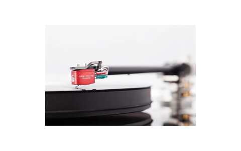 RED Czarny Gramofon Analogowy Z Wkładką Gold Note Pianosa + wkładka Donatello