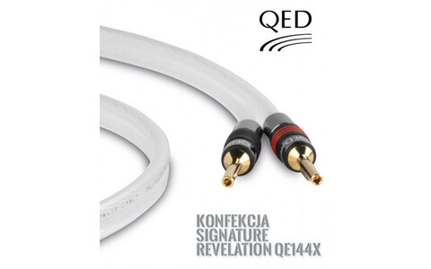 Przewód Kabel Głośnikowy 3.0m QED Signature Revelation QE1442