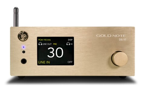 Złoty Odtwarzacz Sieciowy z DAC Gold Note DS-10 EVO LINE 