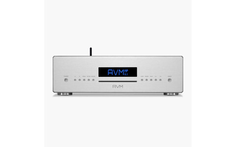 Srebrny Odtwarzacz Sieciowy AVM Ovation MP 8.3