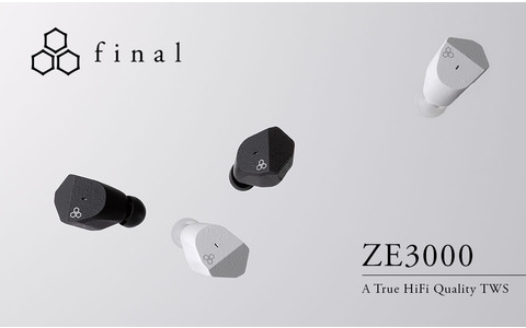Słuchawki Dokanałowe Final Audio ZE3000 Czarne Bezprzewodowe