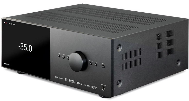 Amplituner Kina Domowego Anthem MRX 1140 8K  - tył i złącza