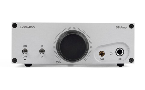 Wzmacniacz Słuchawkowy z DAC EarMen ST-Amp z przodu