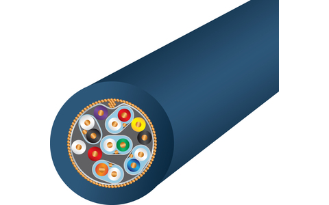 Kabel HDMI 5m Wireworld Sphere 48 HDMI (SPH) przekrój