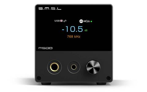 Wzmacniacz Słuchawkowym z DAC i Bluetooth SMSL M500 MK3 Czarny