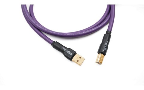 Przewód USB 2.0 typu A-B Melodika MDUAB05 Purple Rain