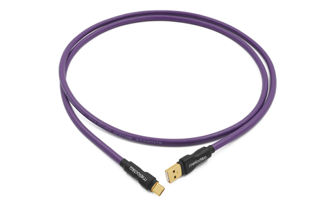 Przewód USB 2.0 typu A-C Melodika MDUAC40 Purple Rain