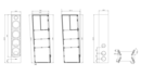 Kolumny Podłogowe Taga Harmony Platinum F-120 V.4 PLan