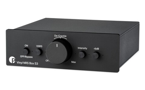 Przedwzmacniacz Gramofonowy z Funkcjami Poprawy Jakości Sygnału Pro-Ject Vinyl NRS Box S3 Czarny