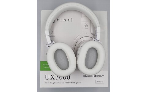 Bezprzewodowe Słuchawki Nauszne z ANC Final Audio UX3000 Białe