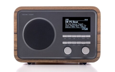 Stacja Muzyczna z FM/DAB+ Bluetooth Argon Audio Radio 2I MK2 Dębowa