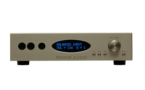 Wzmacniacz Słuchawkowy Rogue Audio RH-5 Srebrny front