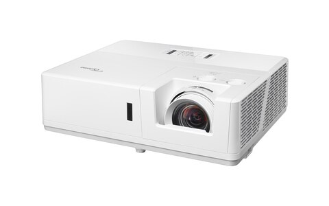 Projektor Laserowy FullHD Optoma ZU607T front and side