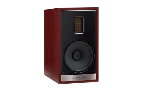 Kolumny Podstawkowe Martin Logan MOTION 30XTI Czerwony Orzech front naked