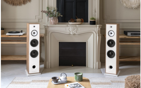 Kolumny Podłogowe Triangle Borea BR10 Jasny Dąb Salon Poznań Wrocław shot