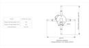 Uchwyt do Projektora Suprema Spider HD 3040