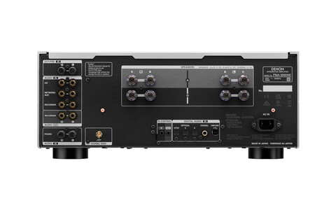 Wzmacniacz Stereo Denon PMA-3000NE Srebrny tył