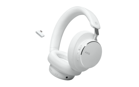 Hybrydowe Słuchawki Nauszne AKG N9 Białe