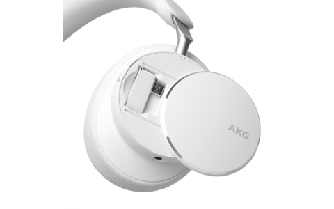 Hybrydowe Słuchawki Nauszne AKG N9 Białe
