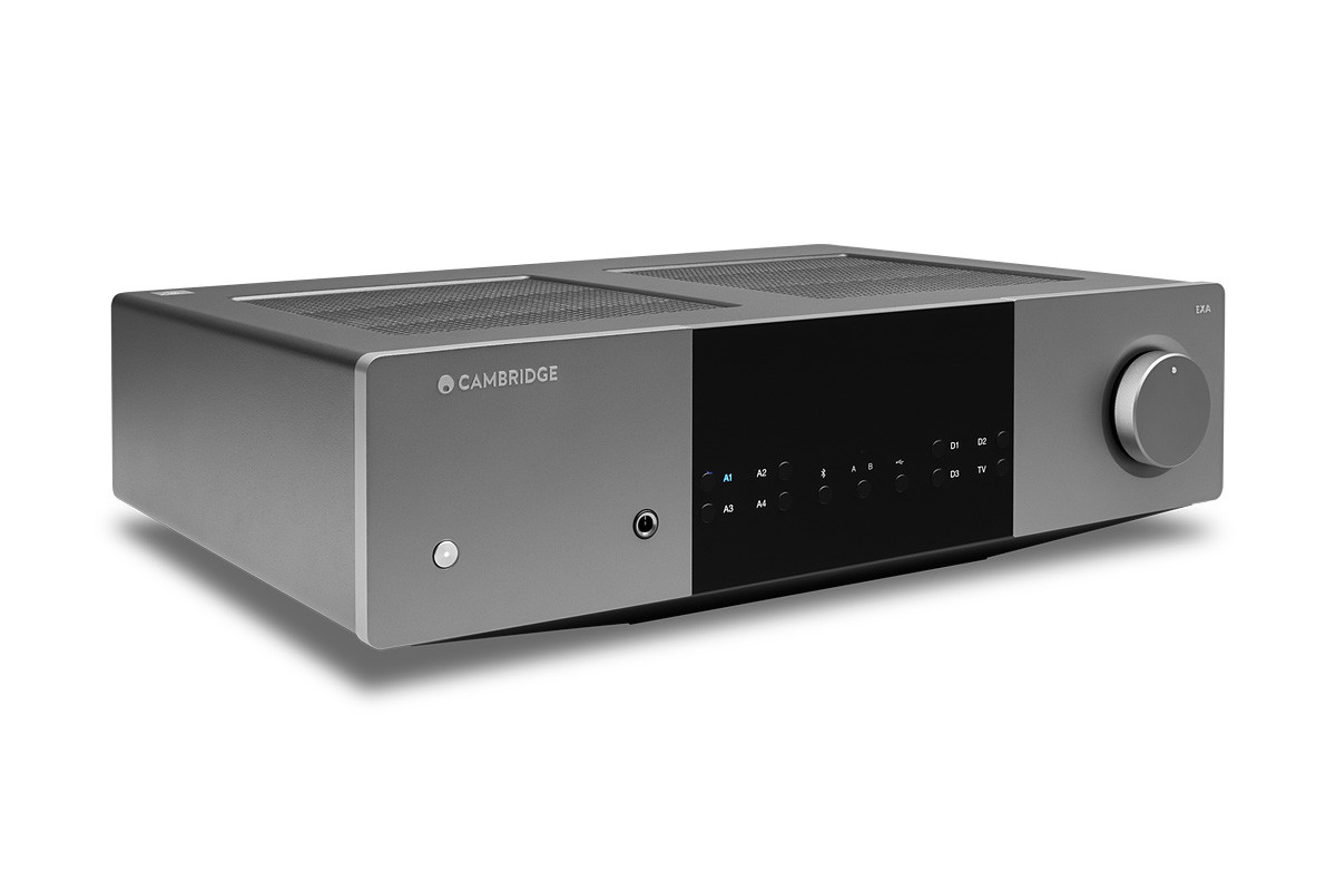 Wzmacniacz Zintegrowany Stereo Cambridge Audio EXA100  - tył i złącza