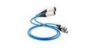 Melodika SB2X Sky Blue Przewód Interkonekt 2 x XLR-XLR
