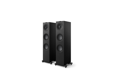 KEF Q7 Meta Czarny Satin Black Fronty