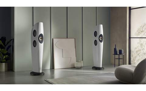 Kolumny Podłogowe KEF Blade Two Meta Arctic White Champagne