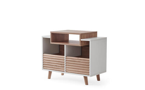 Stolik RTV Oslo Vinyl 800 Jasny Dąb 