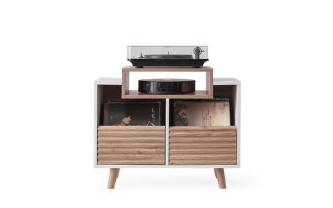 Stolik RTV Oslo Vinyl 800 Jasny Dąb 