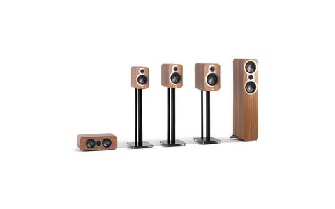 Kolumna Podstawkowa Q Acoustics QA 3020c Kolumna Podstawkowa Dąb