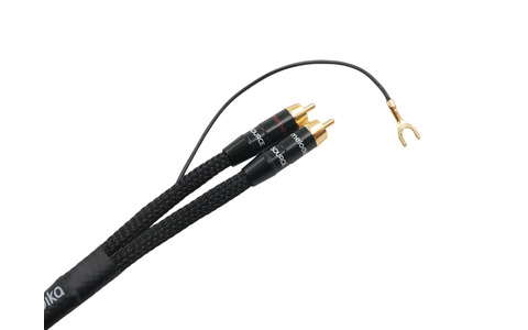 Kabel Gramofonowy 2xRCA Phono Melodika MDPHD50 Purple Black Edition 5.0m