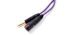 Przedłużacz Kabel Wtyk jack stereo 6,3mm - Gniazdo jack stereo 6,3mm 1,0m Melodika MDPJ10