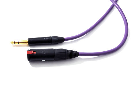 Przedłużacz Kabel Wtyk jack stereo 6,3mm - Gniazdo jack stereo 6,3mm 8,0m Melodika MDPJ80