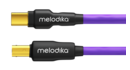 Przewód USB 2.0 typu C-B Melodika MDUCB20 Purple 2,0m